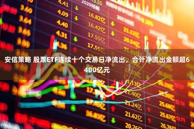 安信策略 股票ETF连续十个交易日净流出，合计净流出金额超6400亿元